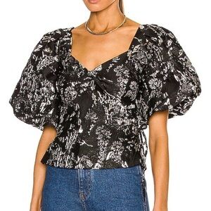 Simkai Taylor Wrap Top